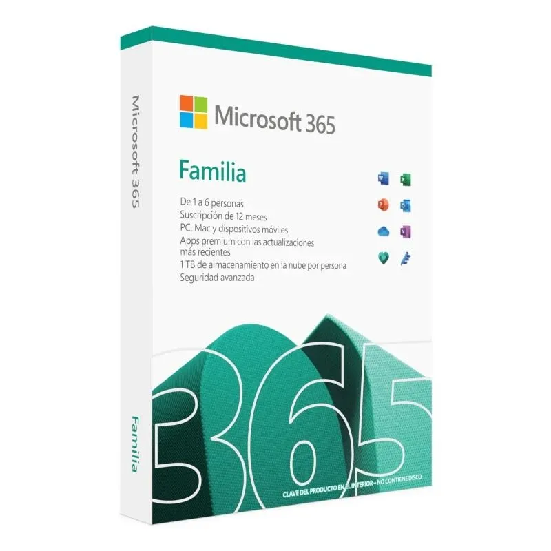 Imagen de Microsoft 365 Familia Suscrip. anual  (6u