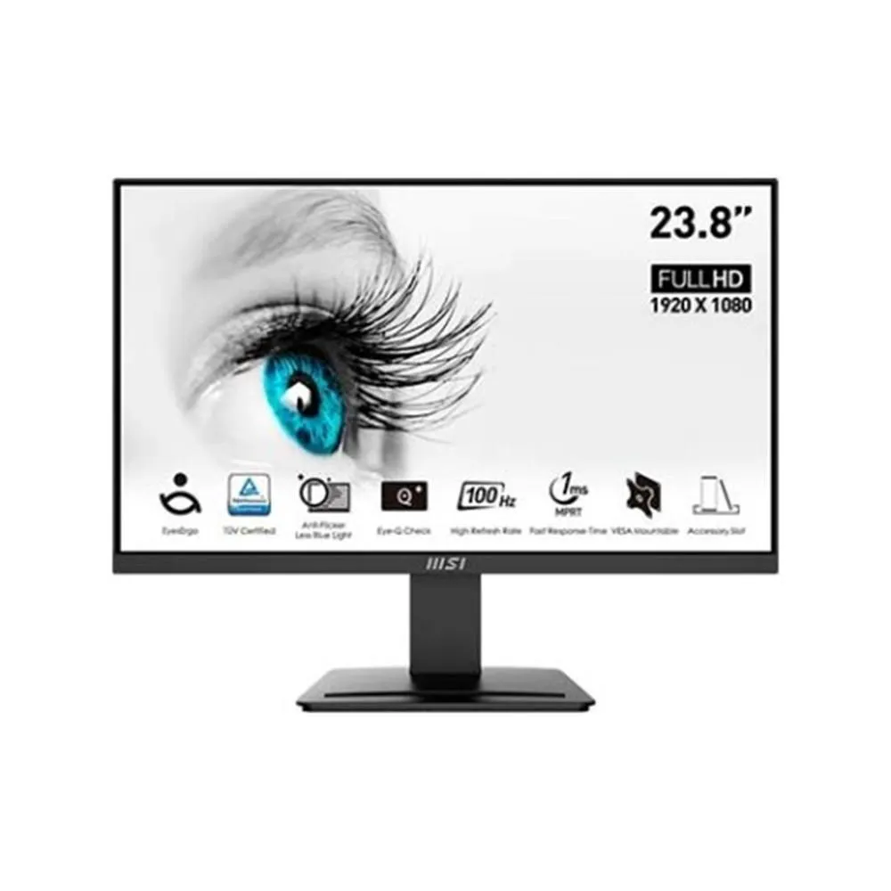 Imagen de Monitor msi pro mp2412 23.8 pulgadas fhd 100hz