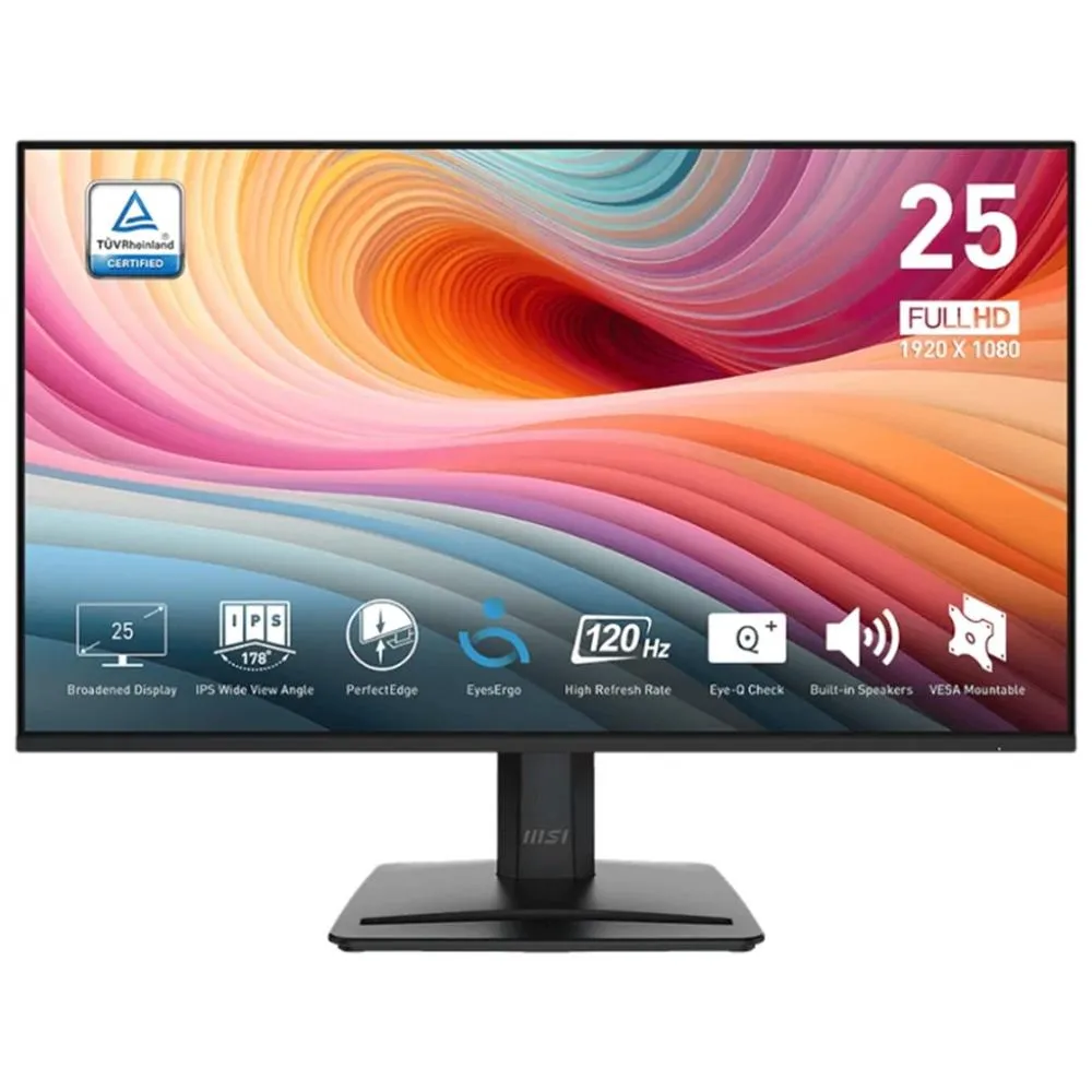 Imagen de Monitor msi mp251 25 pulgadas fhd 120hz